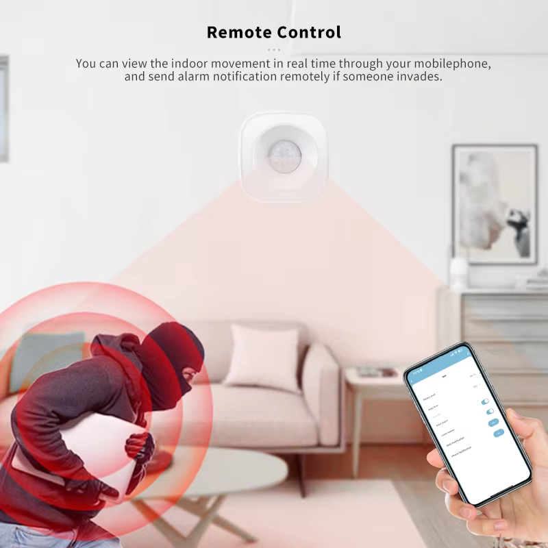 Tuya zigbee/wifi pir sensor de - Home Security App avaliação e preço