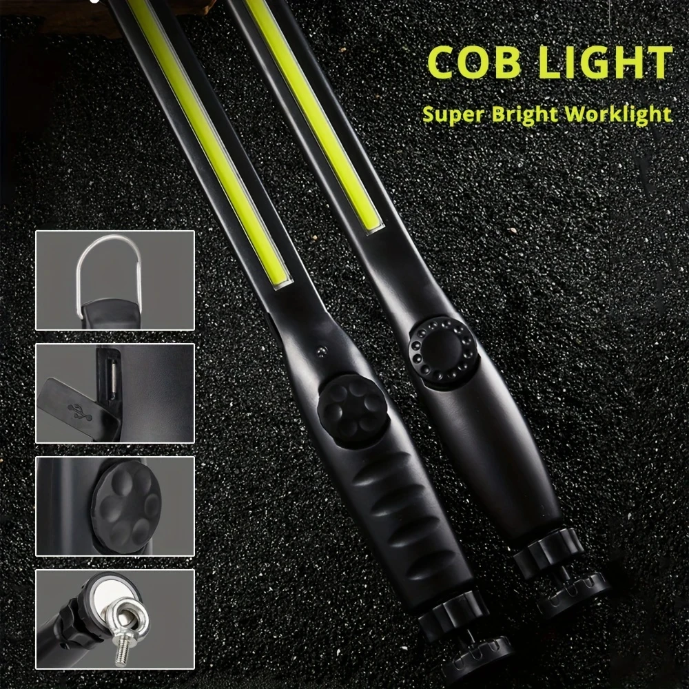 Luz de trabalho led recarregáv - Home Security Jobs avaliação e preço