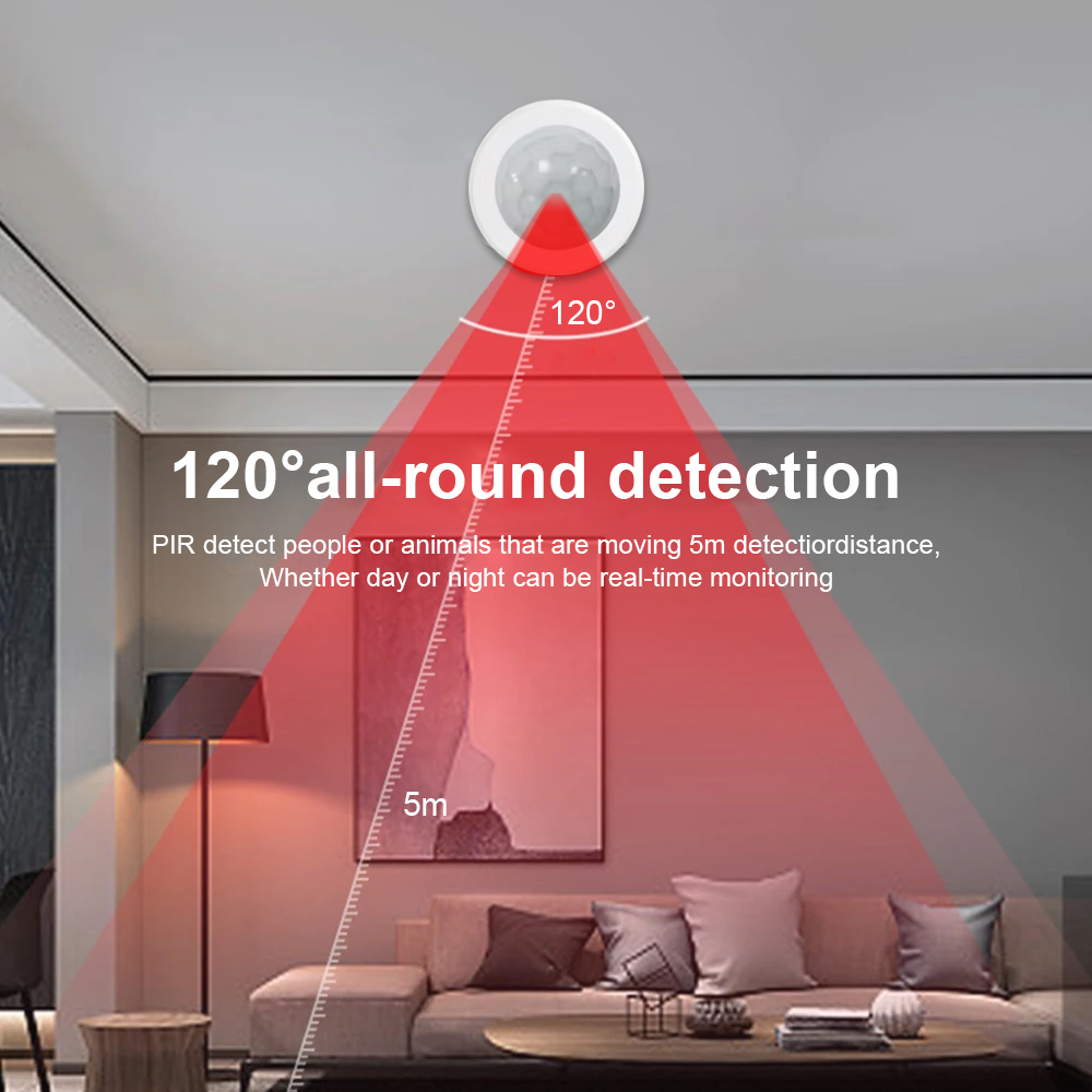 Novo Sensor de Movimento Infra - Home Security App avaliação e preço