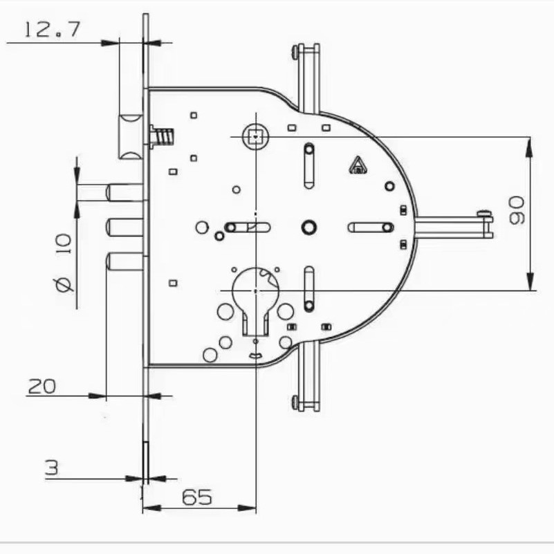 Fechadura Inteligente Automáti - Home Security Locks avaliação e preço