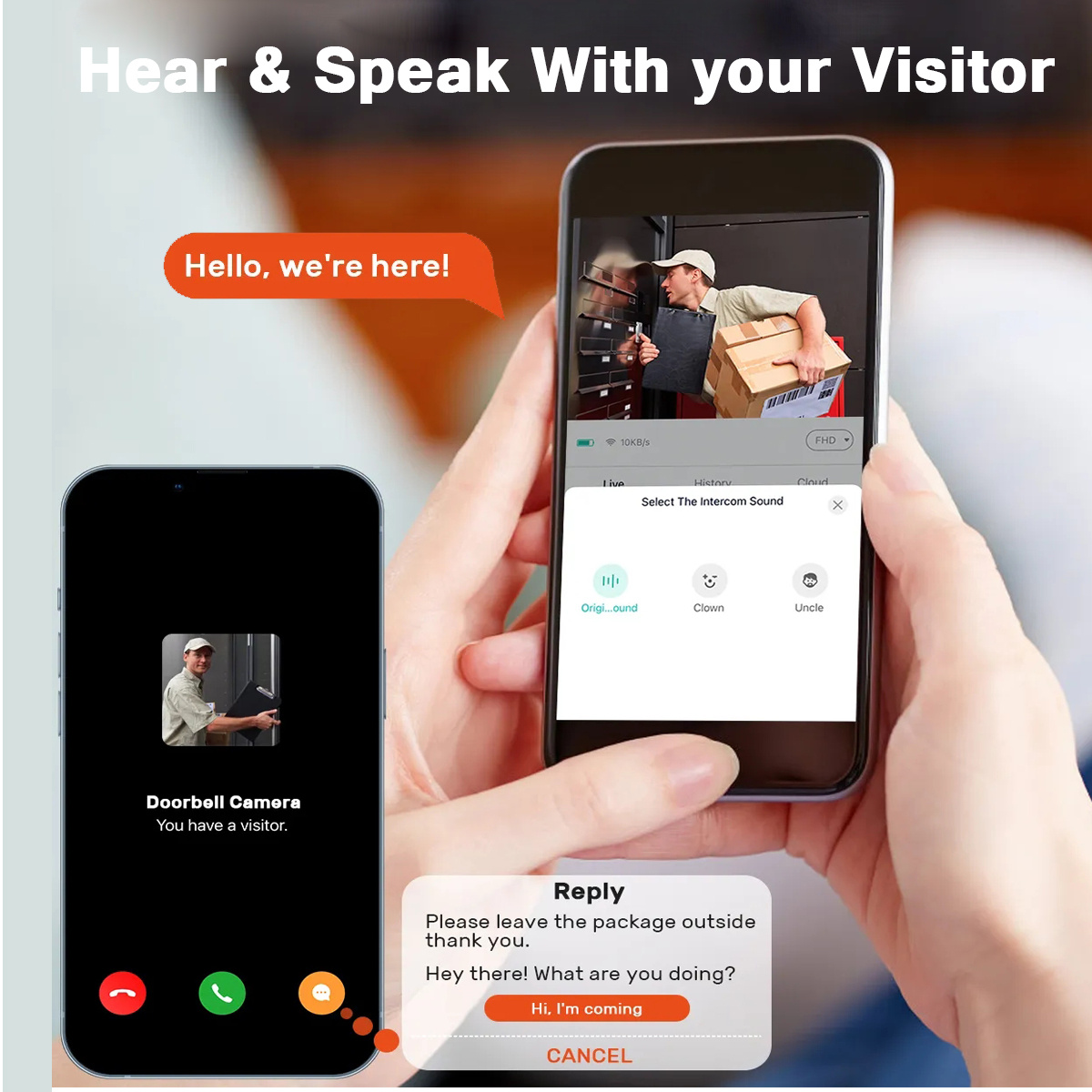 Campainha de Vídeo Inteligente - Home Security Monitoring System avaliação e preço